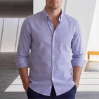 Men's Long-sleeve Striped Shirt