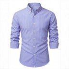 Men's Long-sleeve Striped Shirt