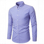 Men's Long-sleeve Striped Shirt