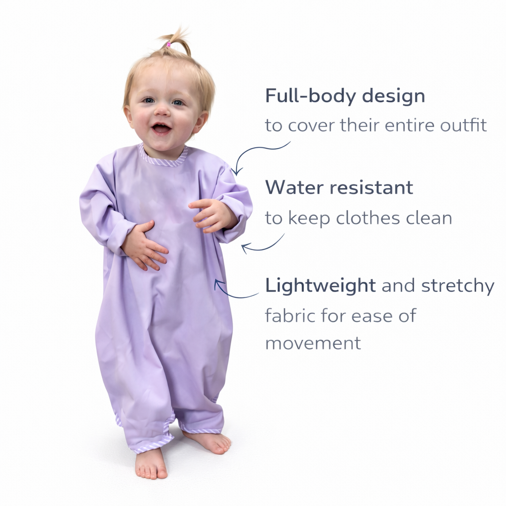 BodyBib™ Full-Coverage Toddler Bib