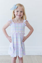 Pastel Prep - Smocked Dress