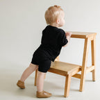 Bamboo Tee & Bike Shorts - sold as separates